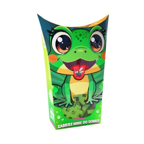 Klocki konstrukcyjne Mini Waffle Pocket Pets Żaba Marioinex (5903033906934)