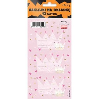 Naklejka na zeszyt korony Henry (5905701482443)