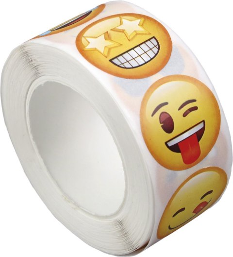 Naklejka (nalepka) Craft-Fun Series Smile Naklejki na rolce Titanum (25JT004)