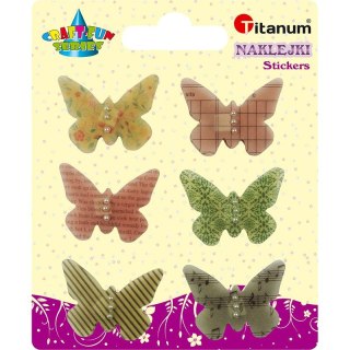 Naklejka (nalepka) Craft-Fun Series motyle Titanum (1891)