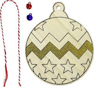 Ozdoba drewniana Craft-Fun Series Bombka Titanum (SDDD-200)