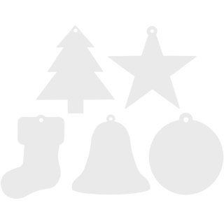 Ozdoba papierowa Craft-Fun Series zawieszka świąteczna Titanum (176710B)