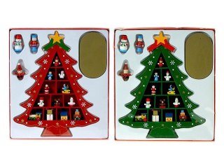 Ozdoba świąteczna choinka drewniana Adar (584624)