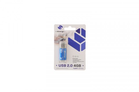 Pendrive Blue 4GB Storange (STORANPEN4GBBLUE2.0)