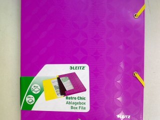 Teczka kartonowa na gumkę RETROCHIC A4 [mm:] 297 Leitz (PROMO)