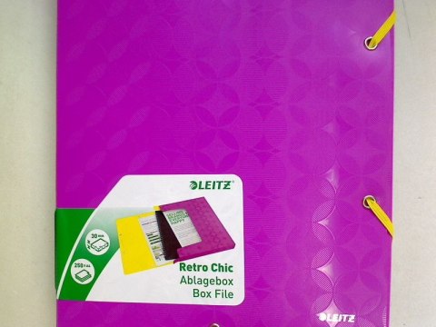 Teczka kartonowa na gumkę RETROCHIC A4 [mm:] 297 Leitz (PROMO)