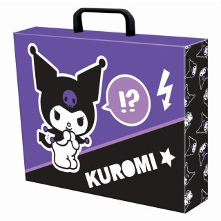 Teczka kartonowa na klips Kuromi A4 różne Unipap