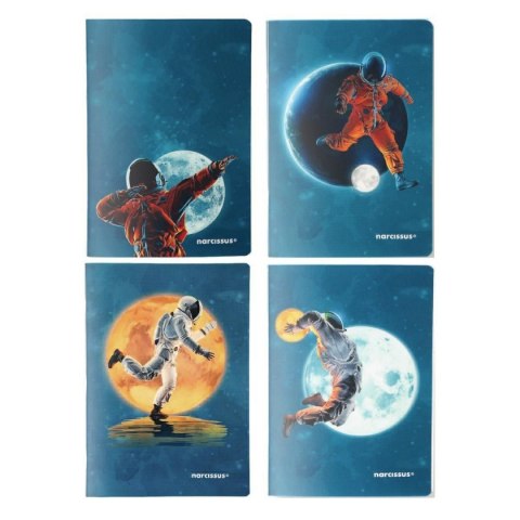 Zeszyt A4 cosmo PP 32k. 80g linia kolor Narcissus