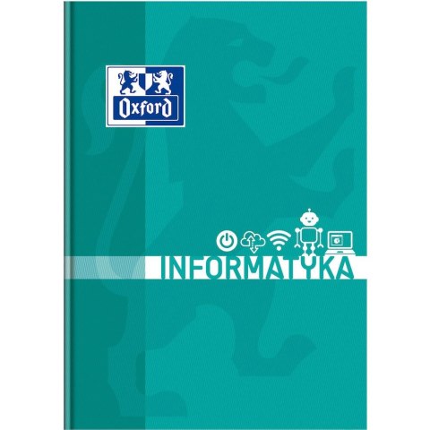 Brulion A5 informatyka tematyczny 80k. 90g krata Oxford (400150854)