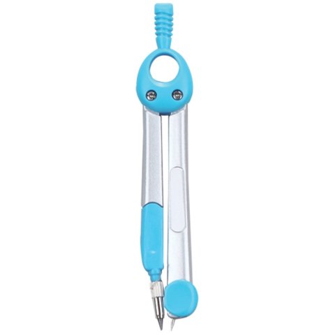 Cyrkiel Jelly-bean metalowy w etui 2 el. Keyroad (KR971121)