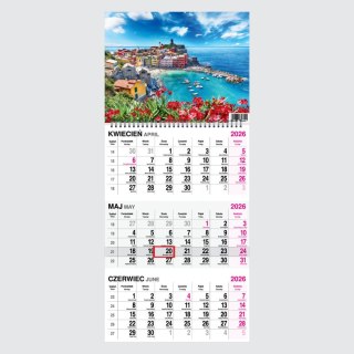 Kalendarz ścienny WIDOK 310mm x 790mm Press