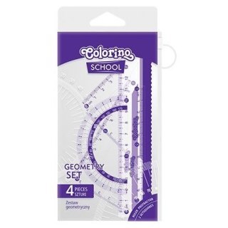 Komplet geometryczny colorino 4 el. Patio (39606PTR)