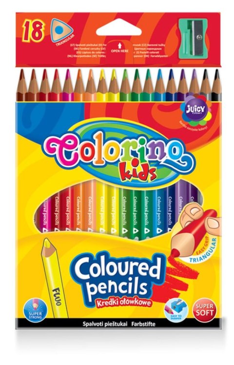 Kredki ołówkowe Colorino 18 kol. Patio (57431)