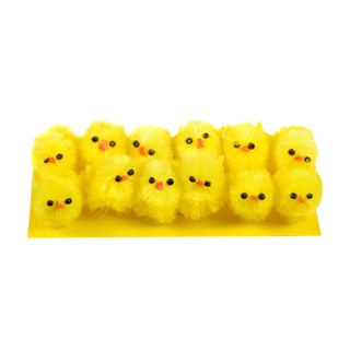 Ozdoba wielkanocna kurczaczki 12szt. Arpex (YX9654)