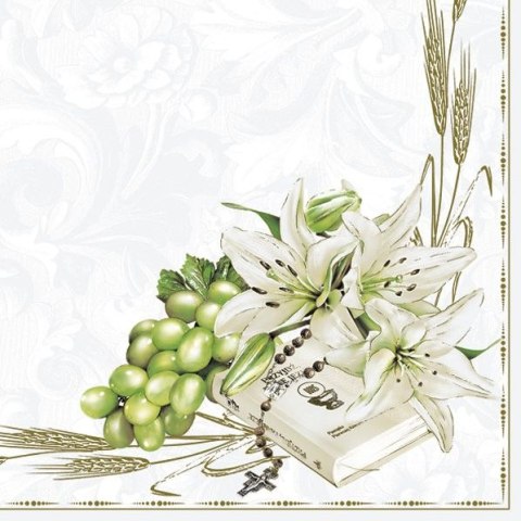 Serwetki komunia mix bibuła [mm:] 330x330 Pol-mak (SL ko)