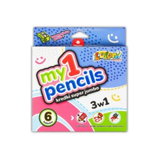 Kredki ołówkowe 6 kol. Penmate Kolori (TT7837)