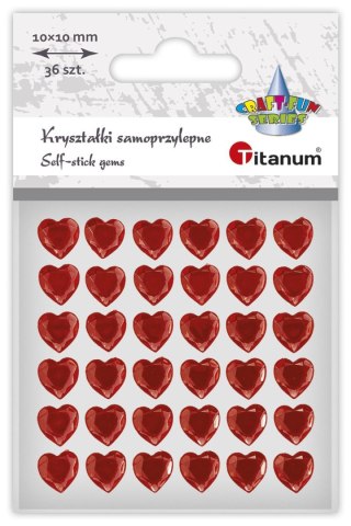 Kryształki Craft-Fun Series czerwone Titanum (24sl03139)