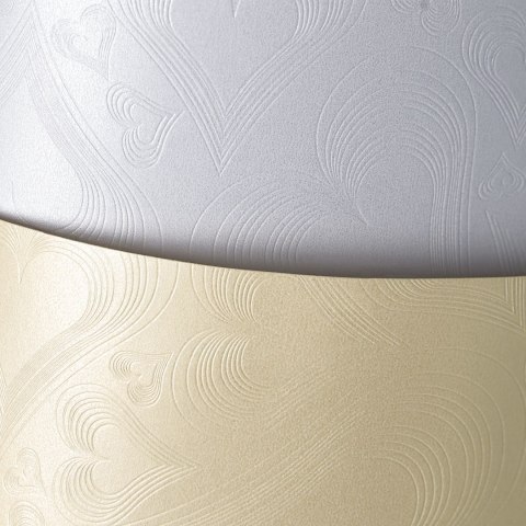 Papier ozdobny (wizytówkowy) A4 Love biały 220g Galeria Papieru (203401)