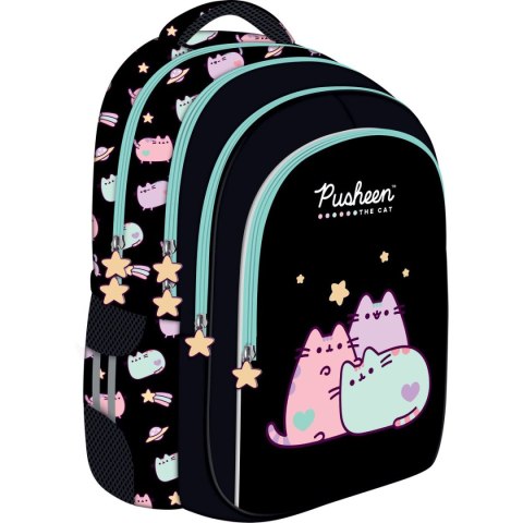 Plecak Pusheen czarny 5903235663161 4-KOMORY Bambino (BPL-58)