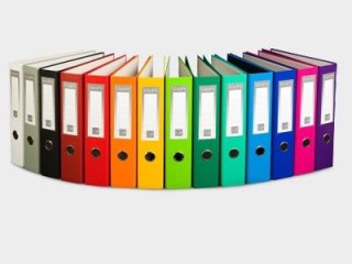 Segregator dźwigniowy fck A4 80mm czarny VauPe (080/02)