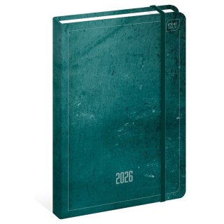 Kalendarz książkowy (terminarz) AZURE mat+uv A5 Interdruk (192K)