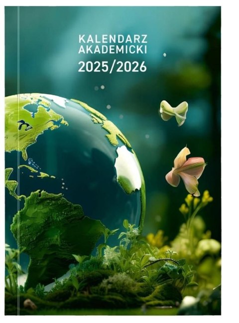 Kalendarz nauczyciela książkowy (terminarz) EKO bezbarwny A5 Wydawnictwo Wokół Nas (A5TA072B)