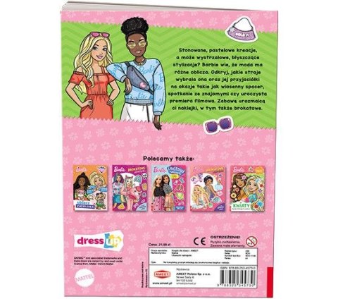 Książka dla dzieci Barbie™. Ubieranki, Naklejanki Ameet (SDU 1109)