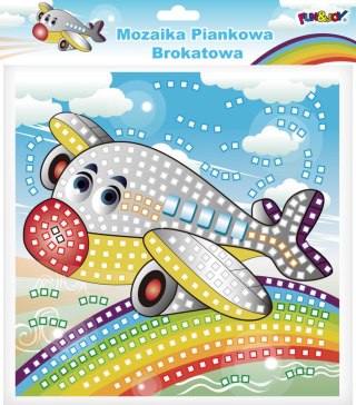 Mozaika Glitter SAMOLOT Fun&Joy (FJSR2202)