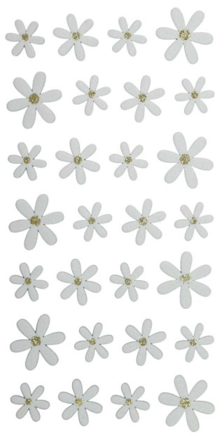 Naklejka (nalepka) Craft-Fun Series piankowe kwiaty Titanum (21XQ1114)