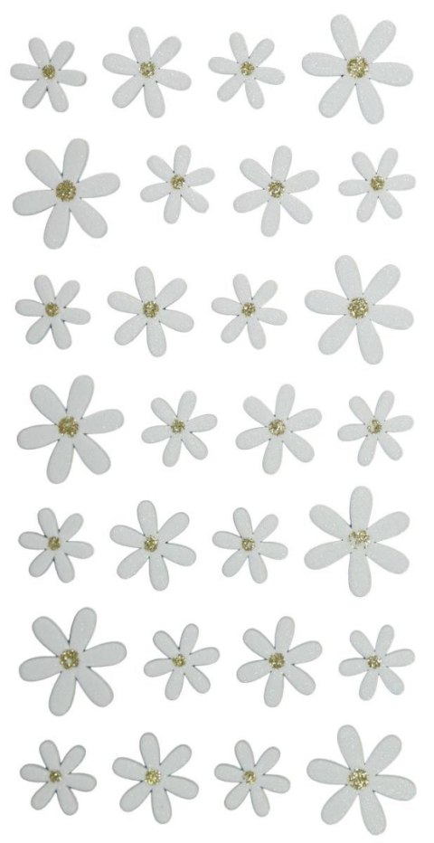 Naklejka (nalepka) Craft-Fun Series piankowe kwiaty Titanum (21XQ1114)