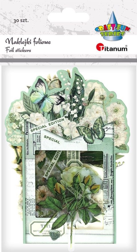 Naklejka (nalepka) Craft-Fun Series samoprzylepne aplikacje foliowe Titanum (24XQ0501-21)