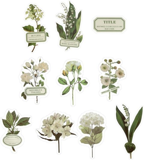 Naklejka (nalepka) Craft-Fun Series samoprzylepne aplikacje foliowe Titanum (24XQ0501-21)