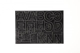 Naklejka (nalepka) litery Farro