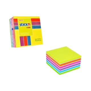 Notes samoprzylepny (karteczki) mix 400k [mm:] 76x76 Stick'n (21539)
