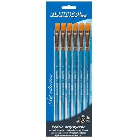 Pędzel nr 14 Flamingo Line
