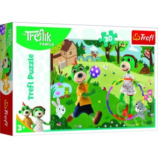 Puzzle Aktywny dzień Treflików 30 el. Trefl (18287)