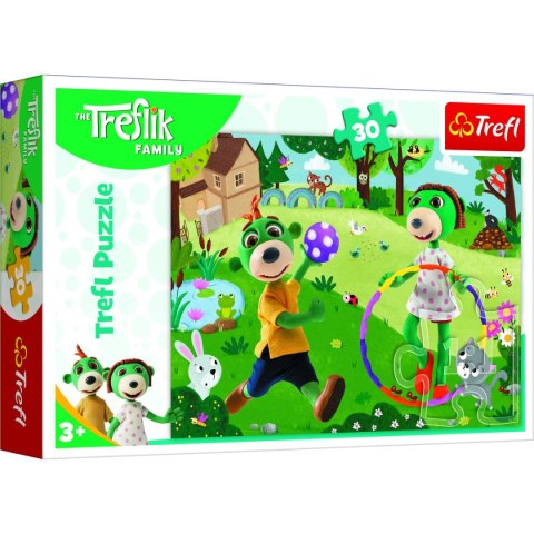 Puzzle Aktywny dzień Treflików 30 el. Trefl (18287)