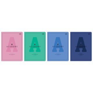 Zeszyt A5 Hybrid Academy 60k. 90g krata Interdruk