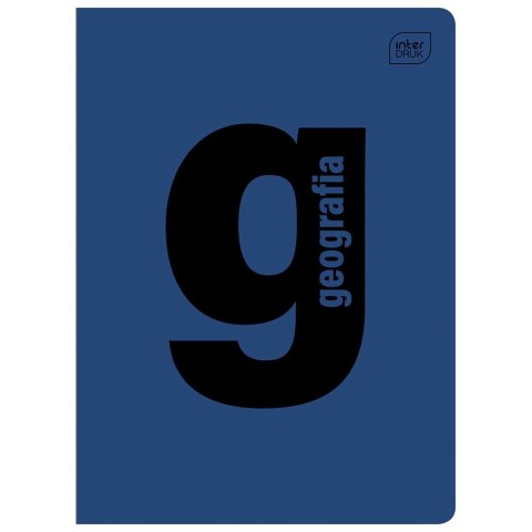 Zeszyt tematyczny A5 Geografia 60k. 70g krata Interdruk