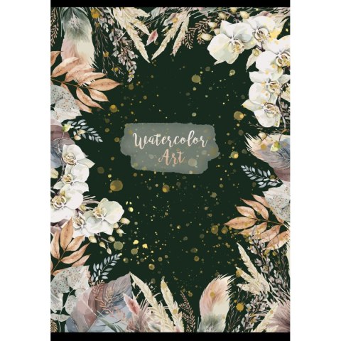 Zeszyt A5 watercolor art 60k. 70g krata Unipap
