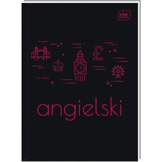 Brulion A5 ANGIELSKI 80k. 70g krata Interdruk