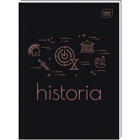 Brulion A5 HISTORIA 80k. 70g krata Interdruk