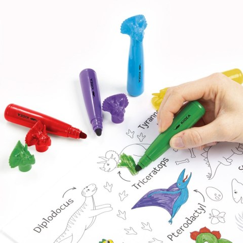 Flamaster 6 kol. Kidea (FJFD6KKA)