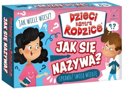 Gra karciana Dzieci kontra rodzice Jak się nazywa? Kangur