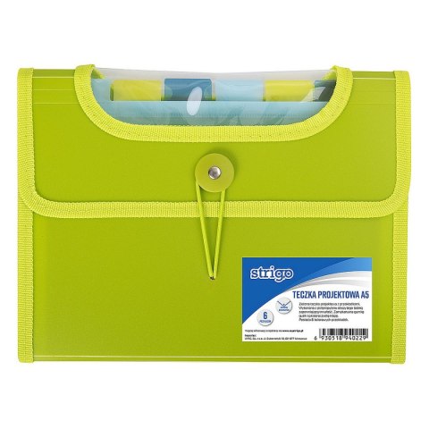 Koszulki na dokumenty A5 z przekładkami A5 Strigo (SF041)