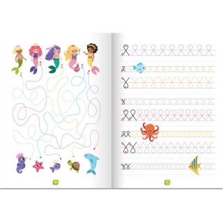 Książka dla dzieci Piszę i zmazuję. Rysuję szlaczki z pisakiem Aksjomat