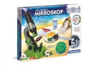 Mikroskop zabawkowy mój pierwszy mikroskop Clementoni (50071)
