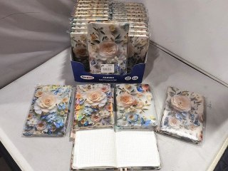 Notes (notatnik) A6 kwiaty krata [mm:] 160x110 Adar (620827)