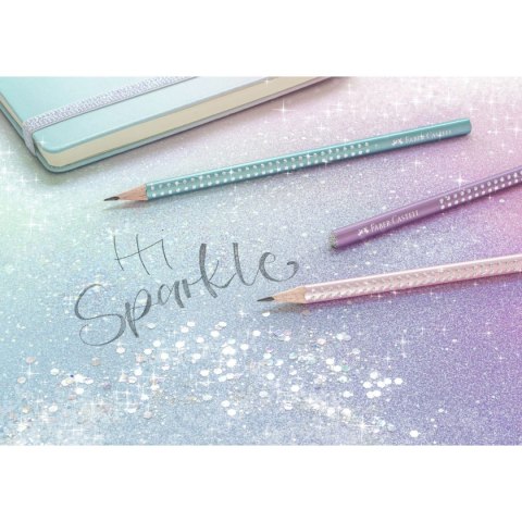 Ołówek Sparkle metallic Violet B Faber Castell (118263 FC)