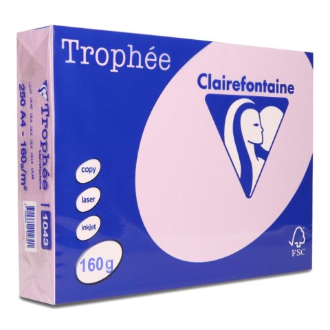 Papier kolorowy A4 kolorowy liliowy 500k. 160g Trophee (xca41043)